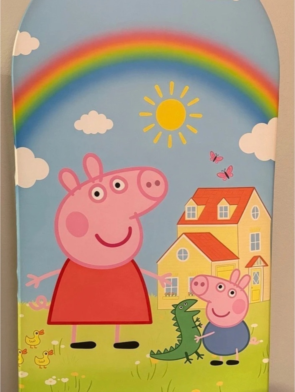 Peppa Pig Birthday Arch Backdrop